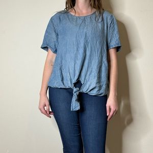 Bohemian style Jean blouse